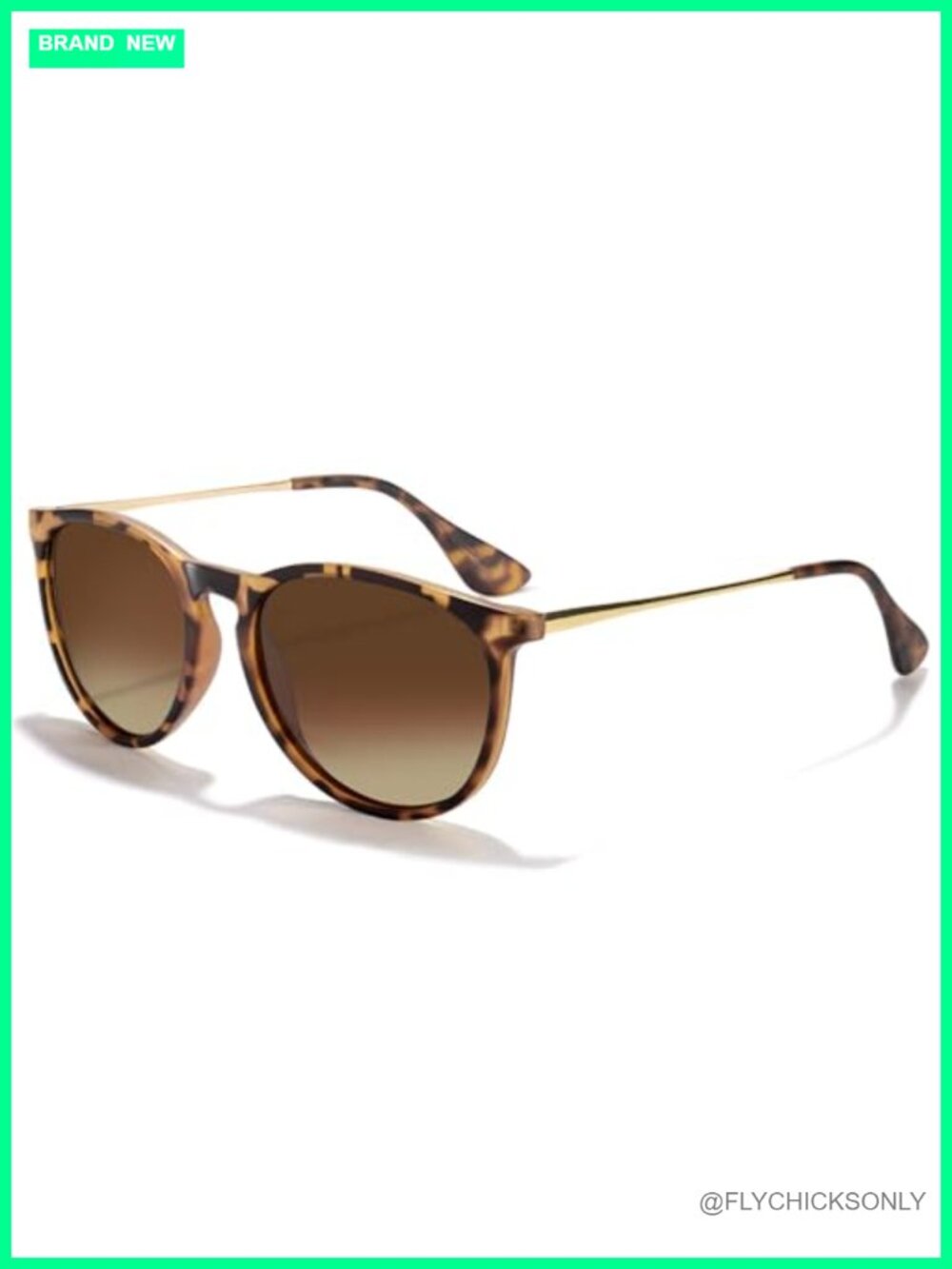 Polarized Retro Round Sunglasses UV400 Unisex